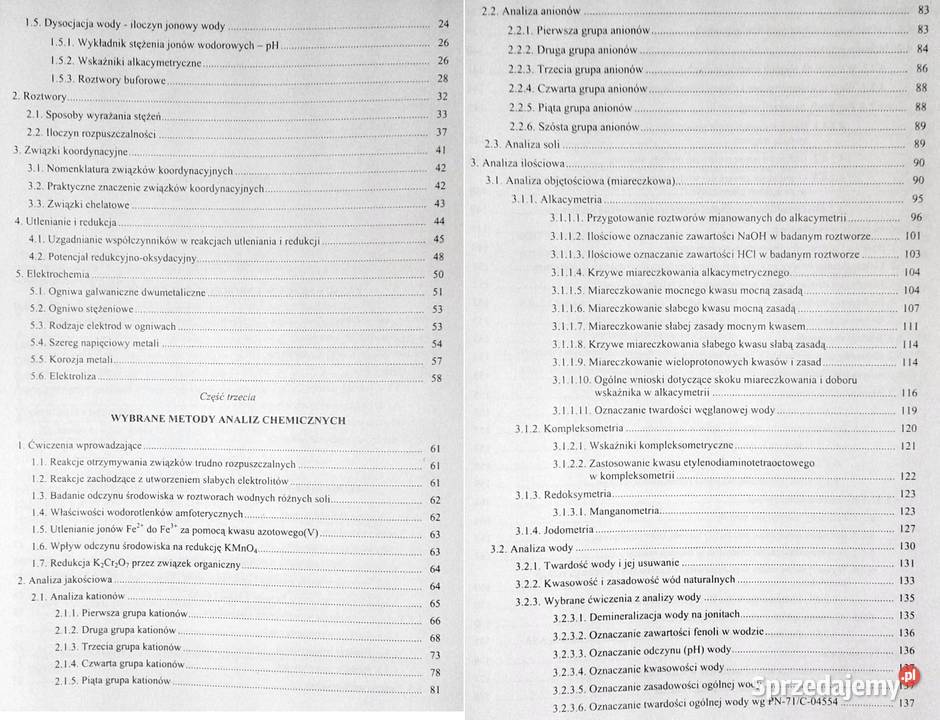 Przewodnik do ćwiczeń z chemii Maria MikosBielak