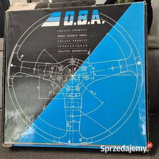 Fabrycznie nowa skórzana kierownica OBA made in Koszalin
