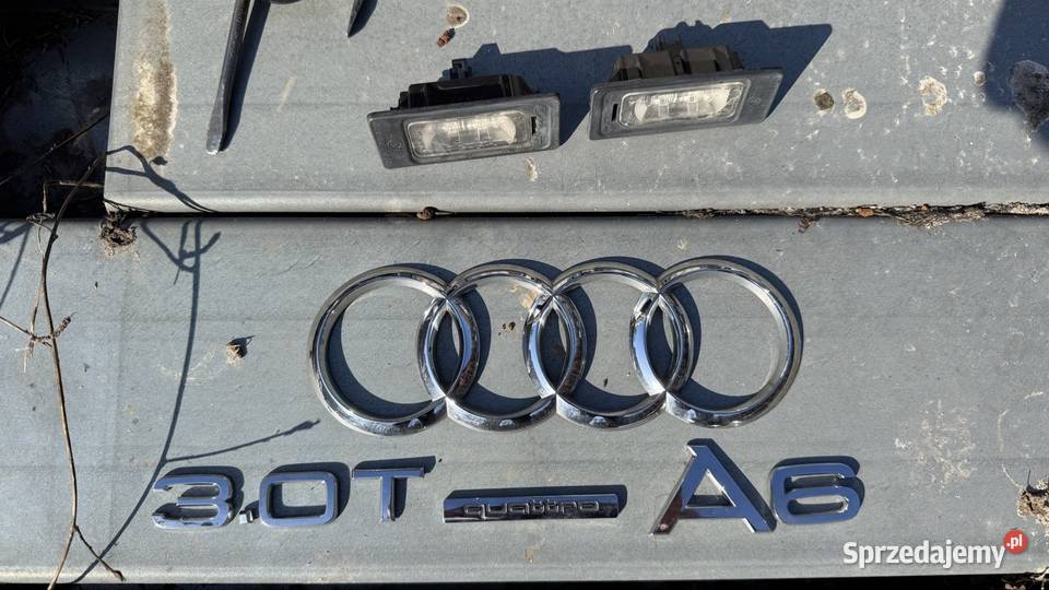 Audi A6 C7 emblematy klapy tył lampki Rok produkcji 2016 Alwernia