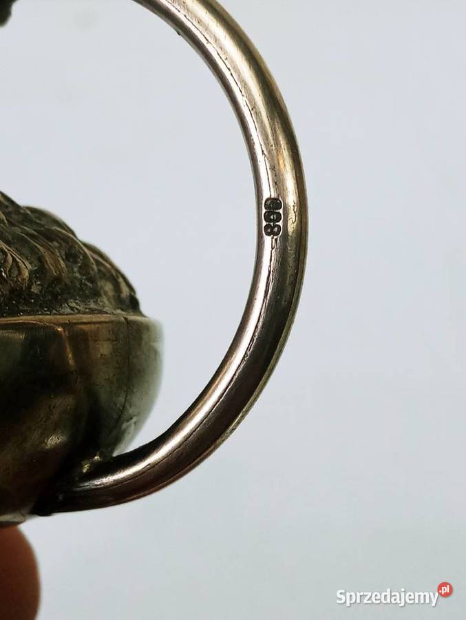 Lampka Oliwna Mefisto Srebro pr 800 Nowa Sól