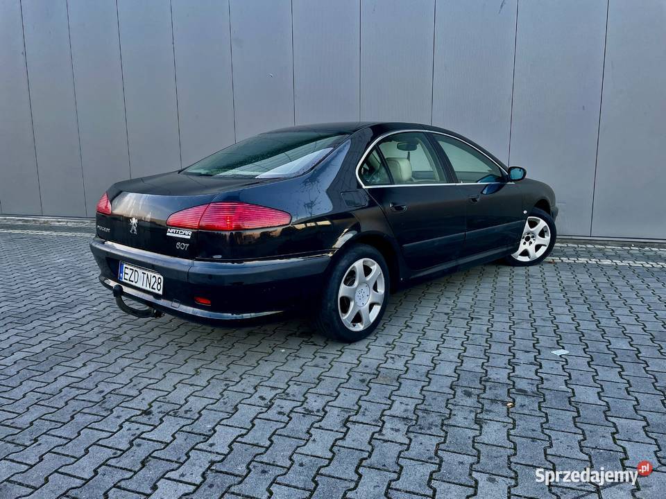 ŚlicznyZadbanyPeugot6072005r22HDIDieselBogWypHakM radio łódzkie Zduńska Wola