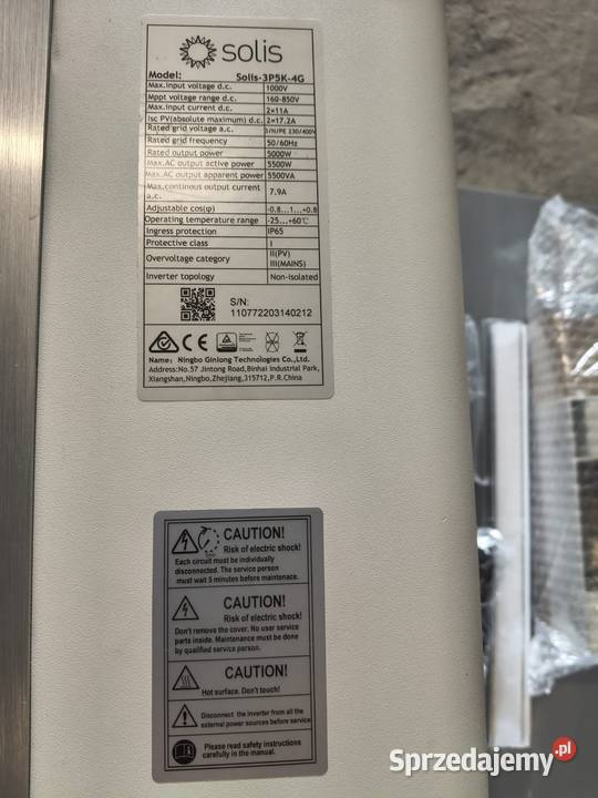 Falownik 3 fazowy 5 kW Jaworzno