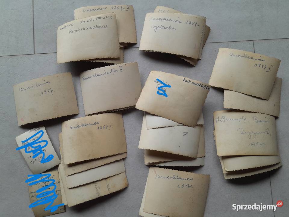 Stare polskie zdjęcia fotografie lata 50te XX Dąbrowa Górnicza