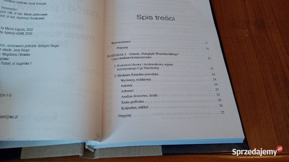 Dmowski naród i państwo doktryna polityczna Książki naukowe i popularnonaukowe pomorskie Gdańsk sprzedam