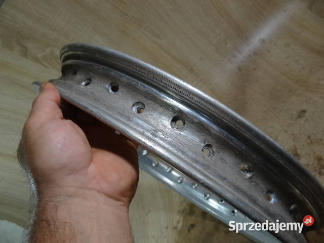 felga obręcz przednia 18 Aluminiowa MZ org DDR Żary