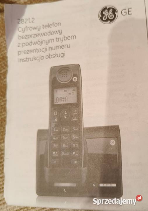 Telefon bezprzewodowy cyfrowy Gdańsk sprzedam