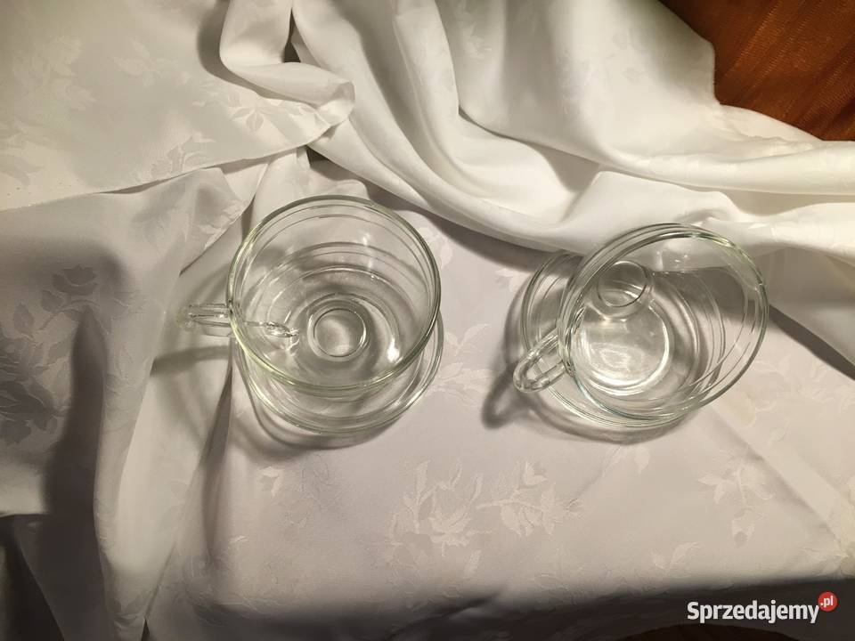 Komplet filiżanek z HSG Ząbkowice Antyki, Sztuka, Kolekcje śląskie Dąbrowa Górnicza