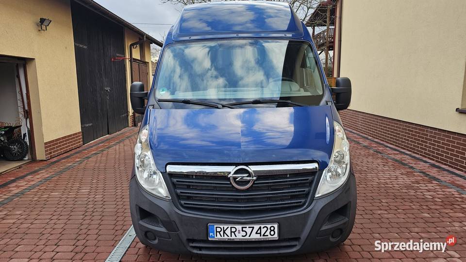 Opel Movano 23CDTI 130 Maxi 43m z Niemiec Rej FV nieuszkodzony podkarpackie Zarszyn