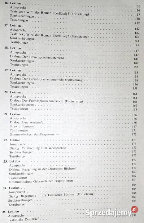 Deutsch Konversationsubungen fur polnische Chełm