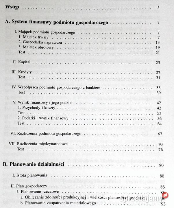 Ekonomika i organiz przedsiębiorstw Ćw cz 2 S