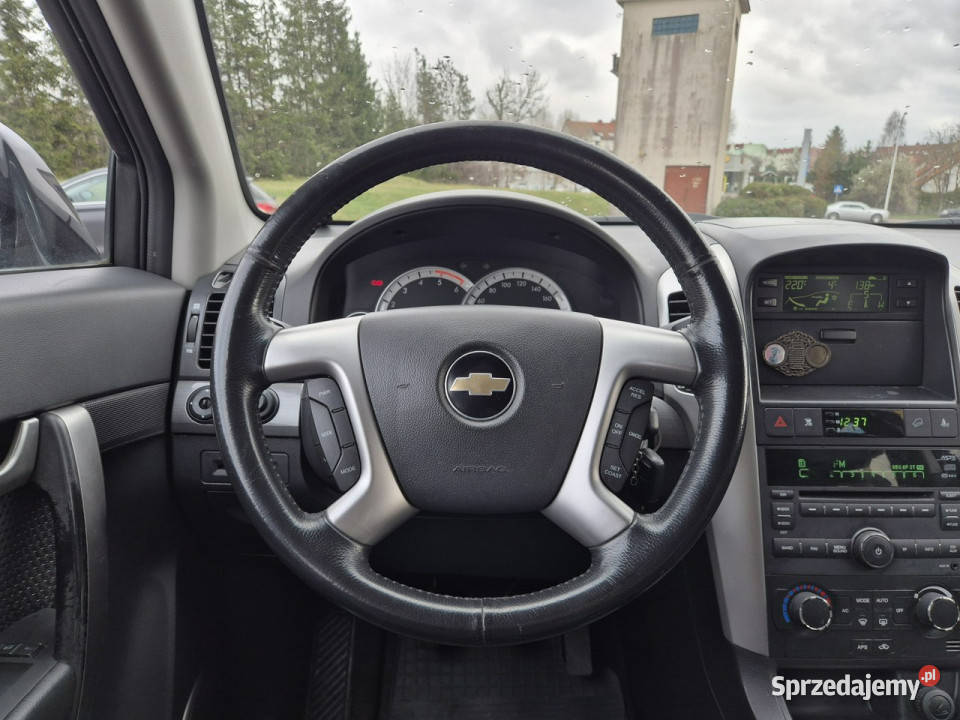 Chevrolet Captiva I 20062011 czarny Giżycko sprzedam