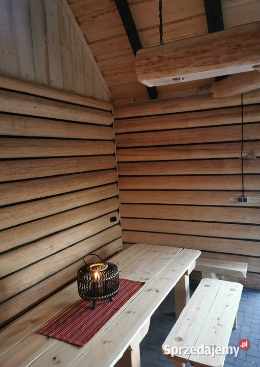 Chata grillowa dom z bali 35 m2 NA ZGŁOSZENIE Rytel