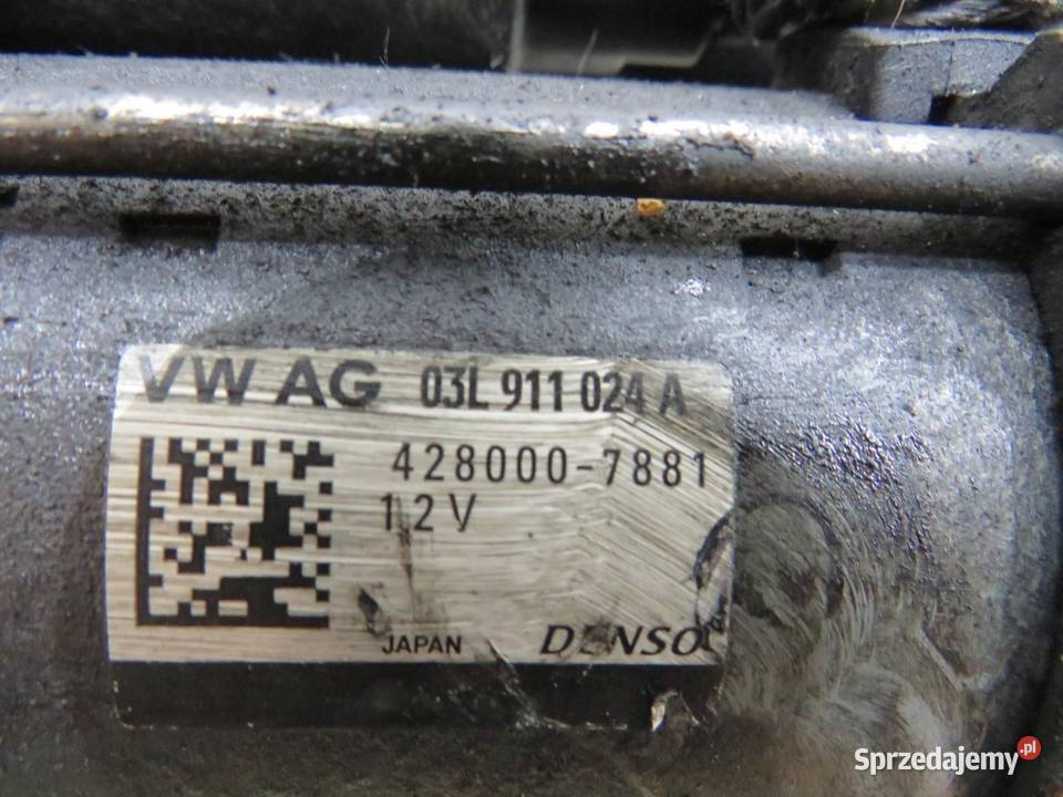 ROZRUSZNIK AUDI Q5 8R 20 TDI 03L911024A sprzedam