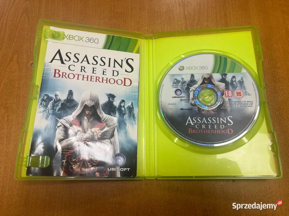 Gra Assassins Creed Brotherhood Xbox 360 PAL Gry na konsole warmińsko-mazurskie