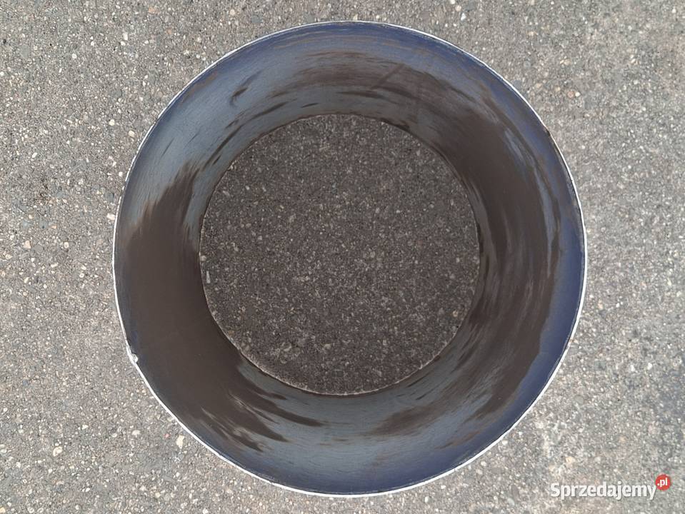 Rura stalowa 435 x 2 mm walec przepust zbiornik Cieszyn