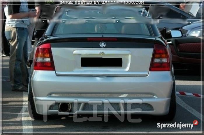 OPEL ASTRA G COUPE SPOJLER ZDERZAKA TYŁATLINE Łódź