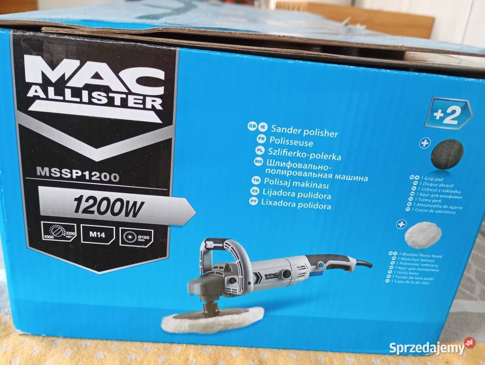Polerka MC ALLISTER 1200 W Stargard