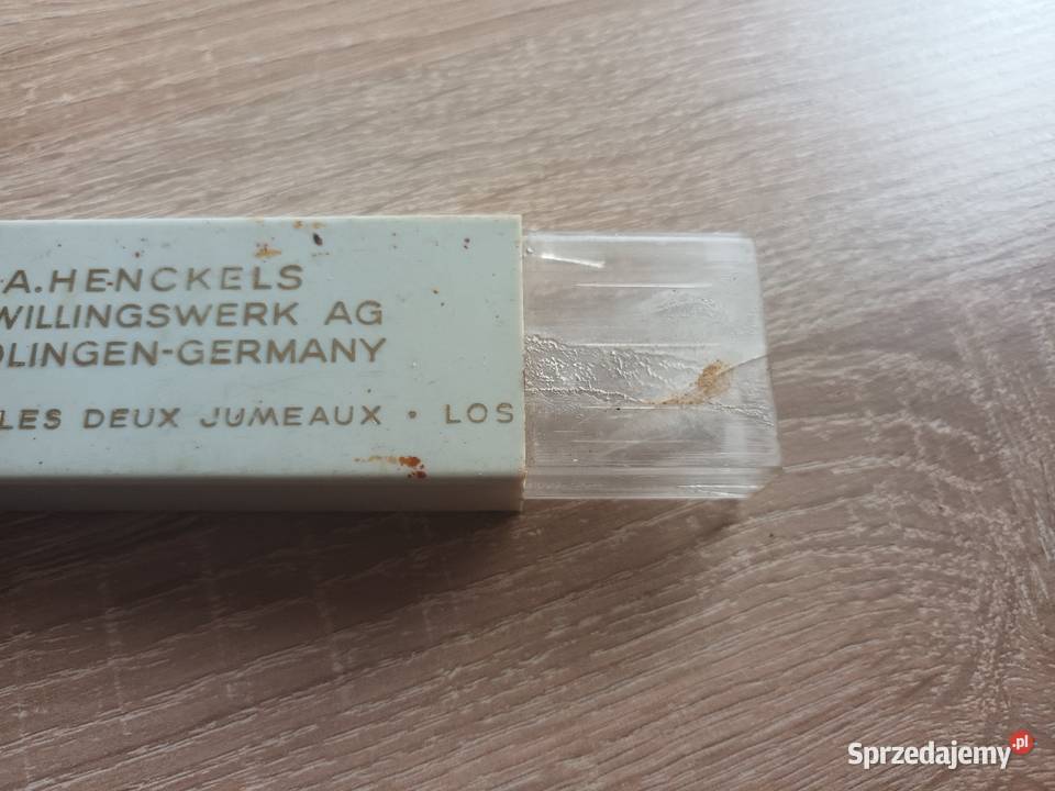 Brzytwa JA Henckles Zwillingswerk 80 Pozostałe Namysłów