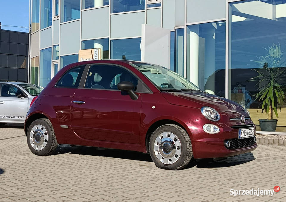 Fiat 500 POP 12 69 Salon 1 właściciel serwis ASO ASR (kontrola trakcji) małopolskie Nowy Sącz sprzedam