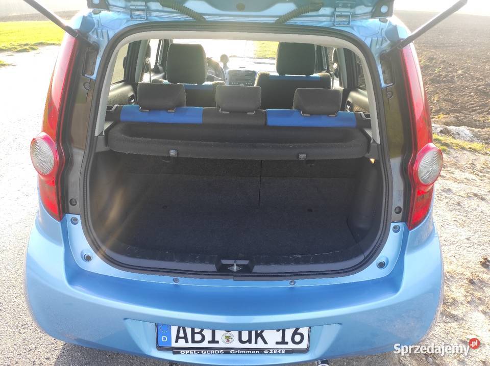 Opel Agila B 10 EcoFlex 65 2009 z Niemiec wspomaganie kierownicy
