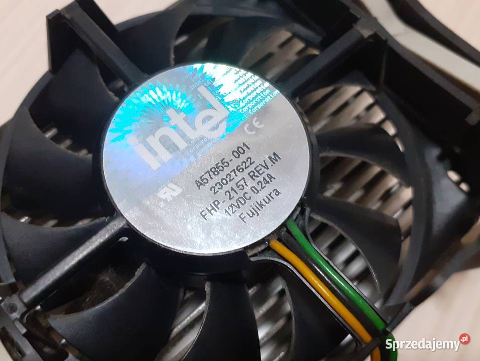 wentylator z radiatorem Intel Pentium 4 3pin Fujikura Libiąż ...