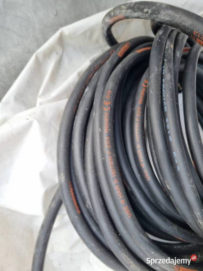 Nowy Kabel Przewód Gumowy 2x4mm Titanex 11 Made Skawina