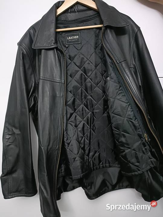 Kurtka skórzana męska xl płaszcz skórzany damski śląskie Babienica