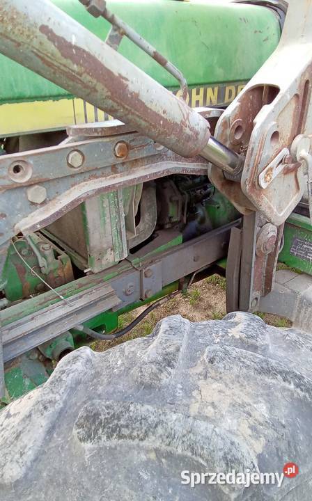 Sprzedam John Deere 2450 4x4 z ładowaczem Kabina Ciągniki Wiaderno