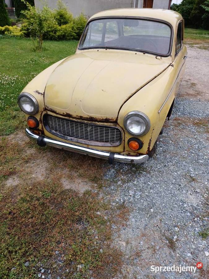 Syrena 105 lux z 1980 roku do renowacji benzyna wielkopolskie Ostrów Wielkopolski sprzedam