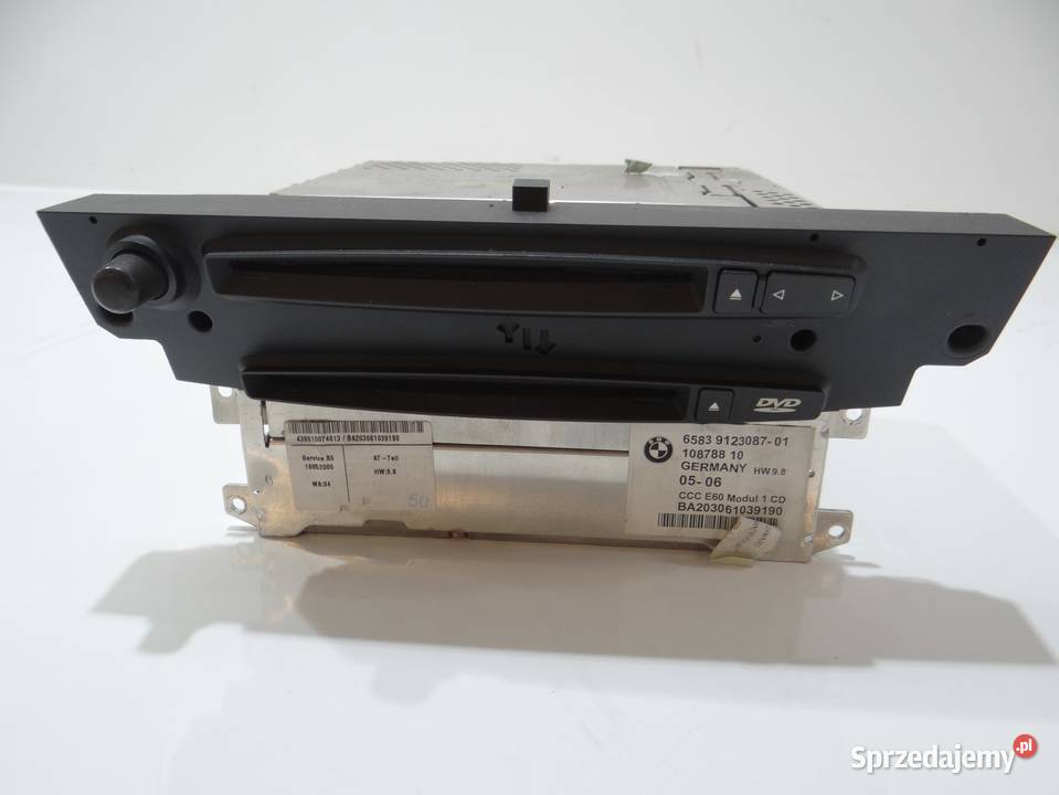 RADIO NAWIGACJA CCC BMW E60 E61 9123087 lubelskie Strzyżewice