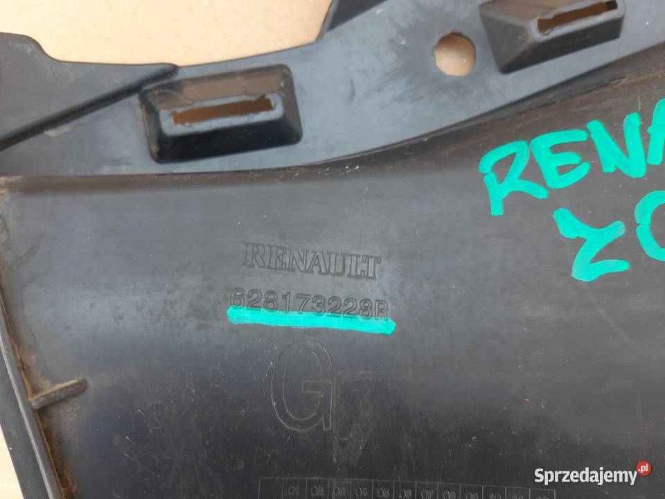 RENAULT ZOE KIEROWNICA POWIETRZA LEWA 628173228R