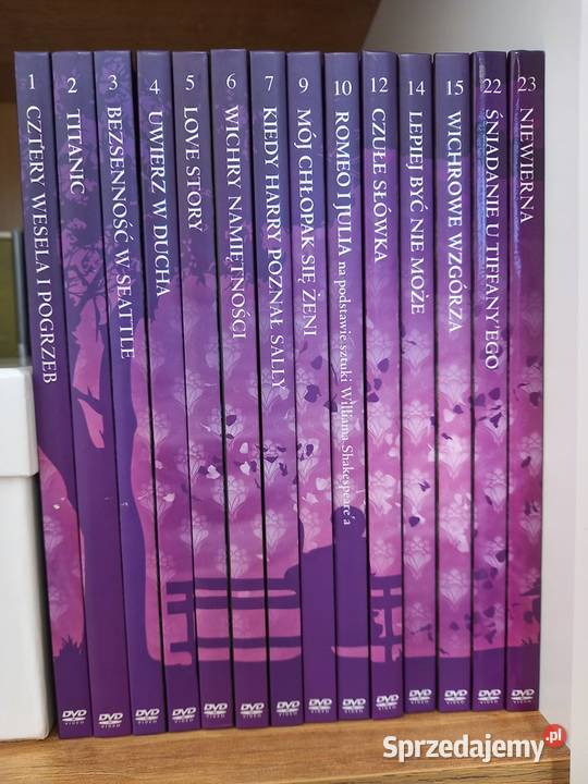 Najpiękniejsze Filmy o Miłości seria filmów DVD DVD małopolskie