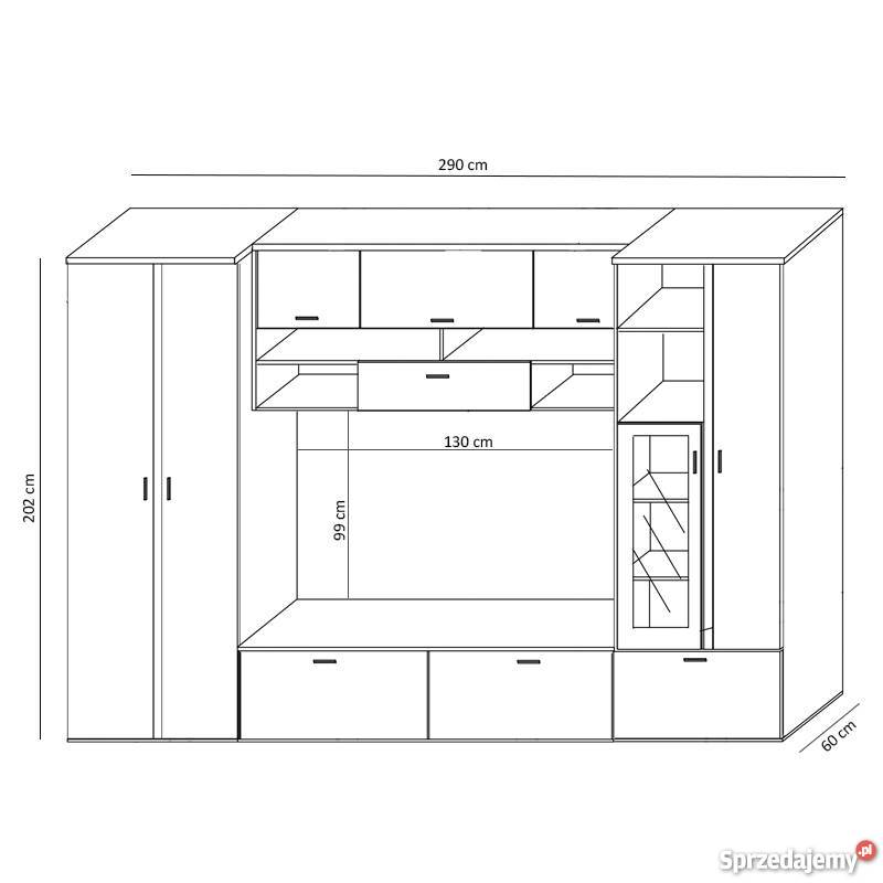Meblościanka ENTER Piła sprzedam