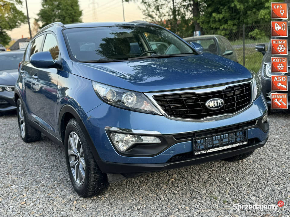 Kia Sportage 16 LPG navi car play benzyna III śląskie Łodygowice sprzedam