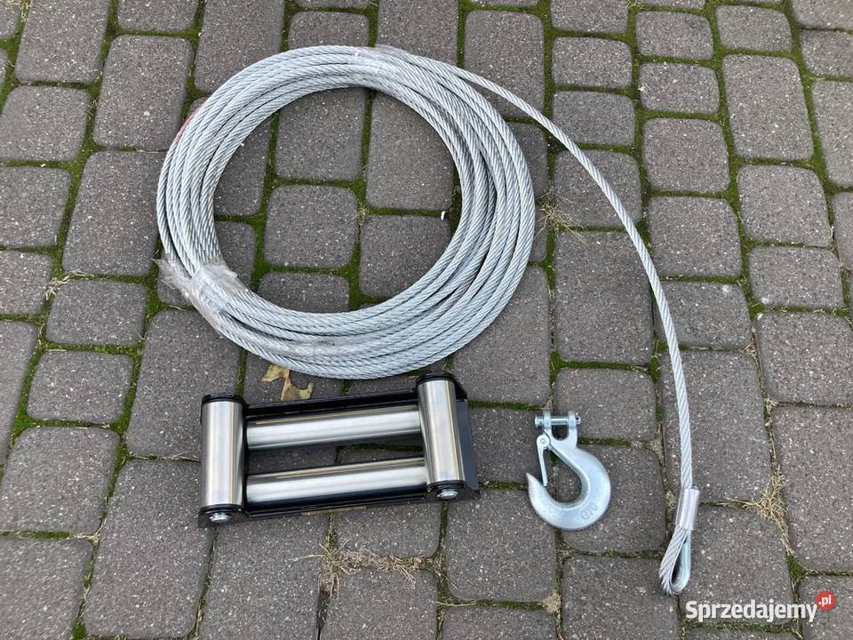 Lina stalowa do wyciągarki lawety prowadnica hak lawety Lawety łódzkie Zgierz
