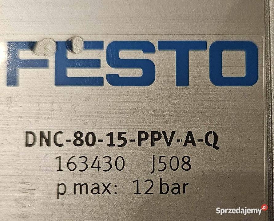 Siłownik FESTO DNC8015PPVAQ Kat 163430 Kraków sprzedam