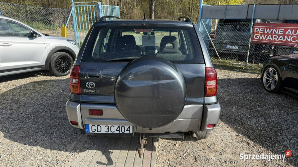 Toyota RAV4 20vvti Gaz Automat 4x4 klimatronik wielofunkcyjna kierownica Gdańsk