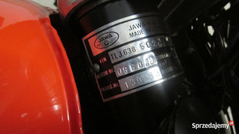 JAWA 350 6385 NOWY MZ ETZ śląskie Żywiec