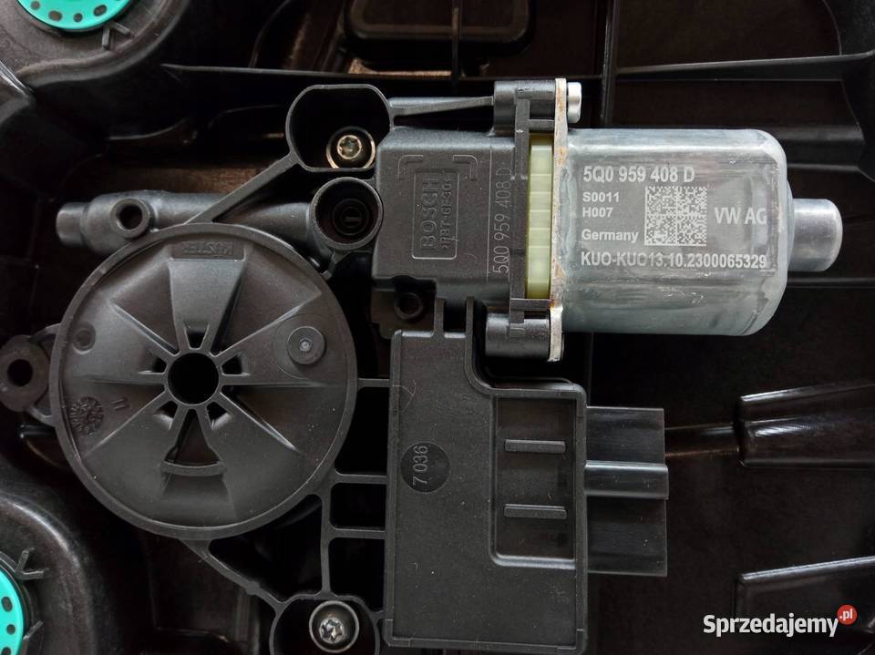 MECHANIZM SZYBY PRAWY TYŁ SEDAN 5Q0959408D Skoda