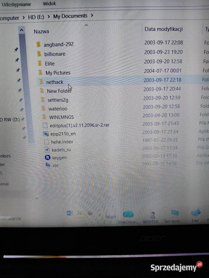 Dysk kolekcjonerski 1620 MB do starego laptopa Dyski łódzkie Grodzisk