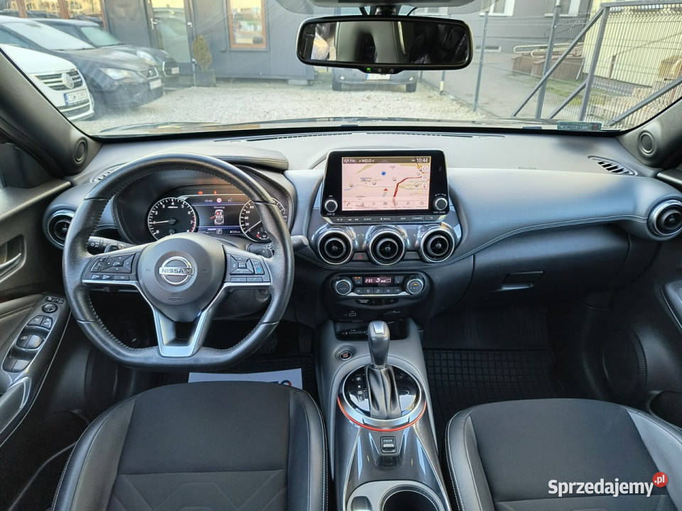 Nissan Juke Kamery 360 PółSkóry Tempomat czarny Bydgoszcz