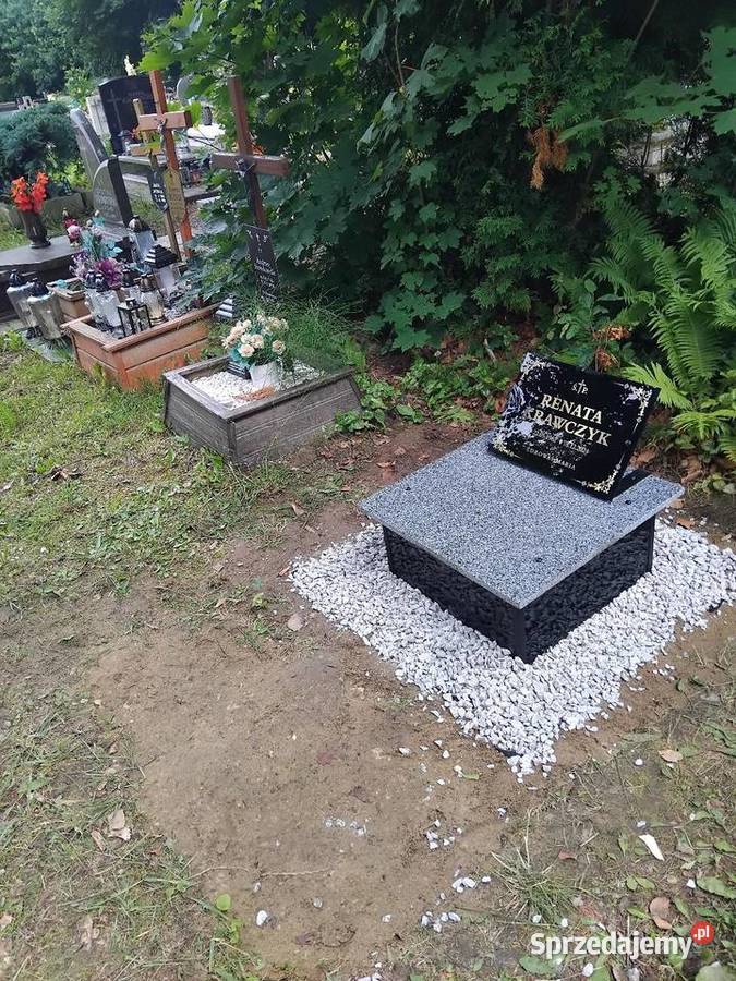 Nagrobek urnowy montaz Cała Polska zdjęcia śląskie Zabrze