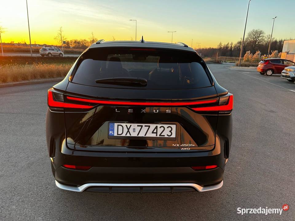 Raty Prywatnie Lexus NX II 2021 teraz 25 Luxury Rok produkcji 2023 Wrocław