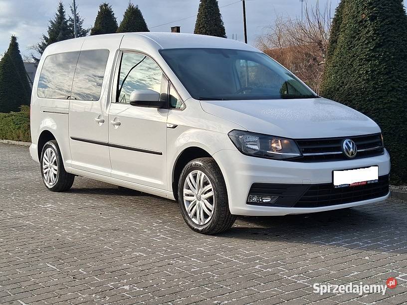 Volkswagen Caddy 20 TDI Maxi PFRON Przewóz osoby klimatyzacja Caddy Słupca