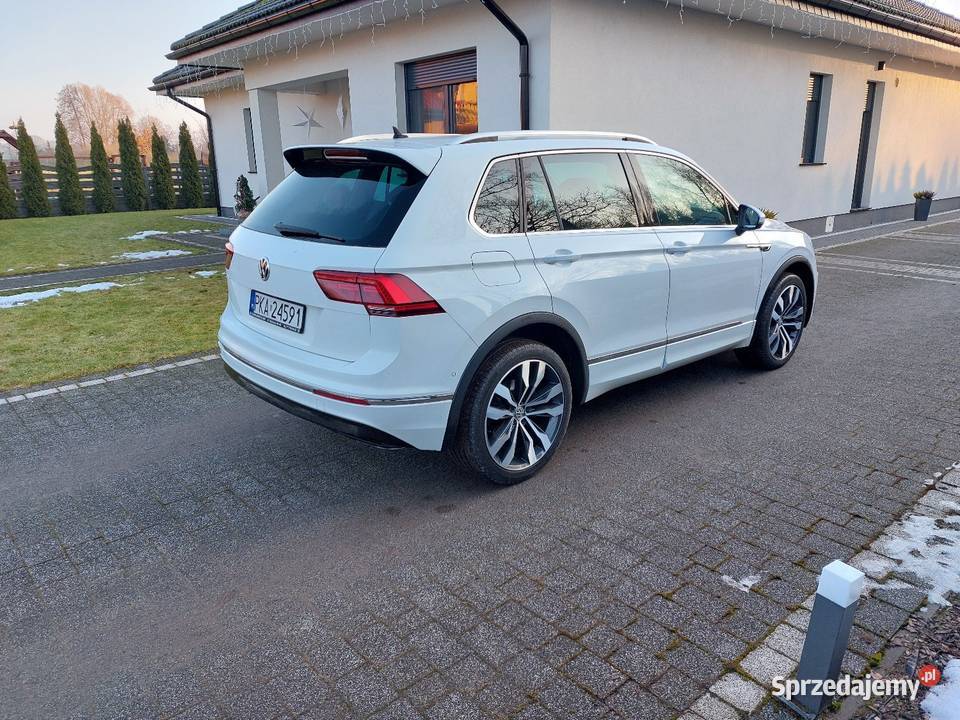 VW Tiguan 20tdi 4 motion r line wspomaganie kierownicy Iwanowice sprzedam