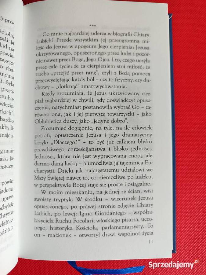 Chiara Lubich Nie ma kolców bez róży Myśli na Katowice