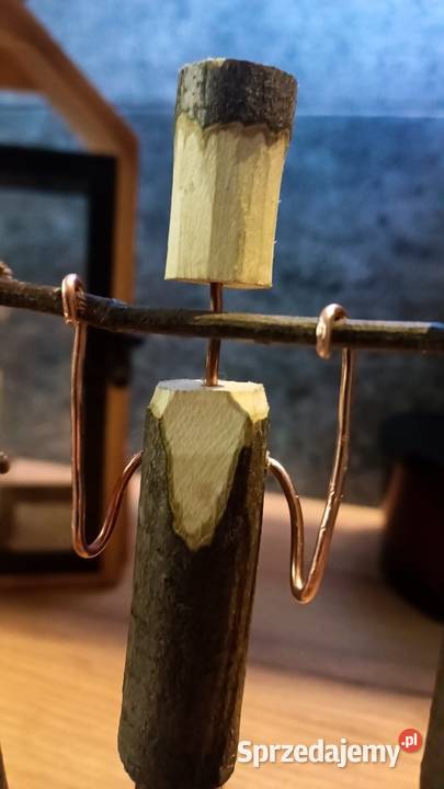 Figurka z drewna Handmade Zabrze