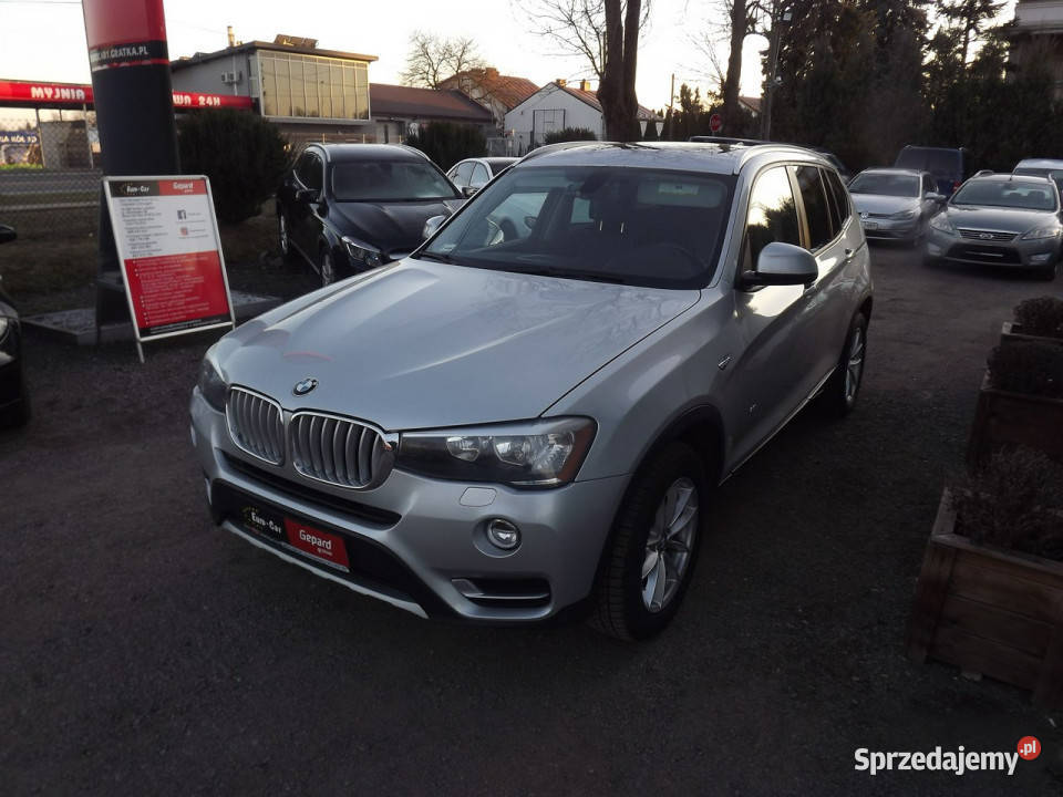 BMW X3 F25 2010 srebrny Janów Lubelski