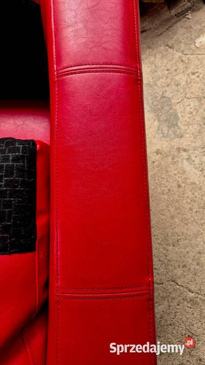 Kanapa czerwona Sofy i kanapy Kruklanki