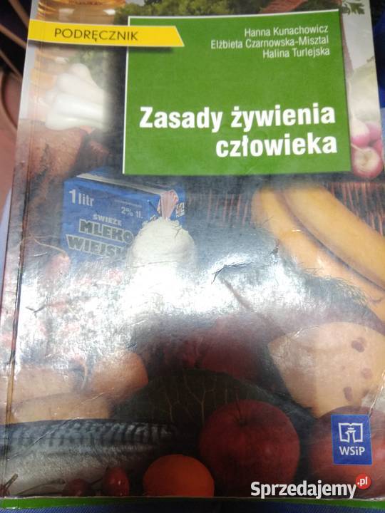 Zasady żywienia zawodowe podręczniki Rok wydania 2007 Warszawa